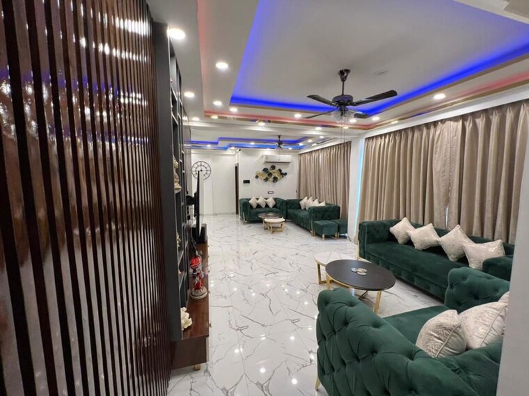 Living Room, rps-auria 5 Bedroom 3300 Sq.Ft. Apartment In Sector 88 Faridabad 10181866