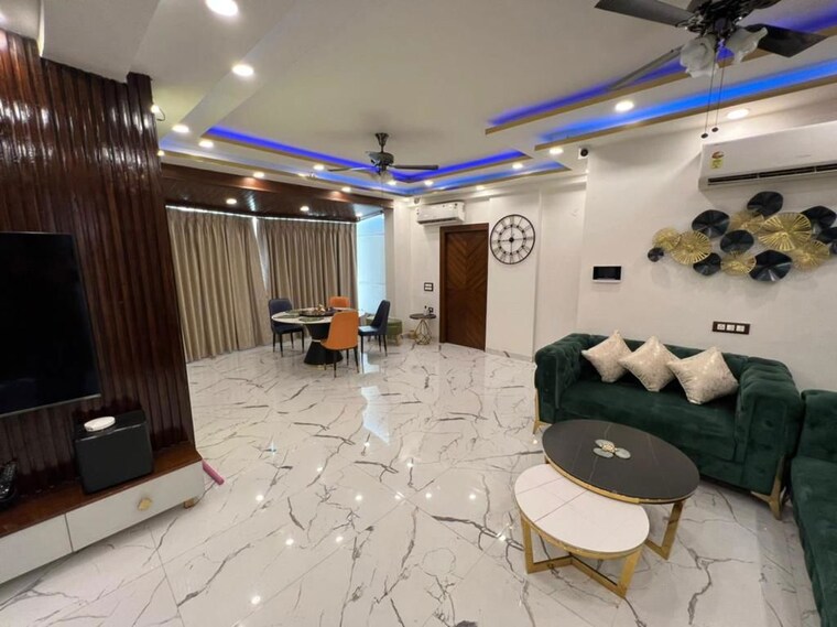 Living Room, rps-auria 5 Bedroom 3300 Sq.Ft. Apartment In Sector 88 Faridabad 10181866