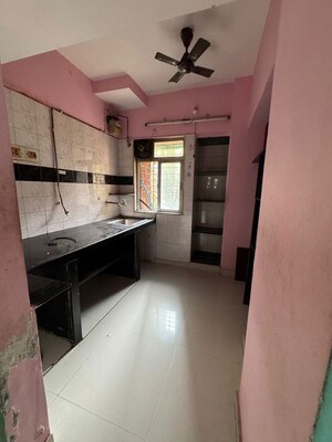 Kitchen in 1.5 BHK Apartment at Ghodbunder Road – for Rent