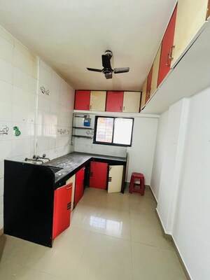 Kitchen in 1 BHK Apartment at Wadgaon Sheri – for Rent