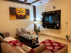 Living Room in 3 BHK Builder Floor at Kalkaji – for Sale