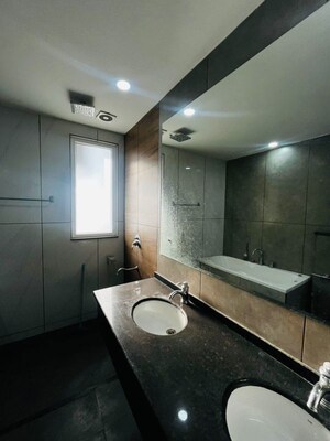 Bathroom in 4 BHK Apartment at Dasnac Burj, Sector 75 – for Rent