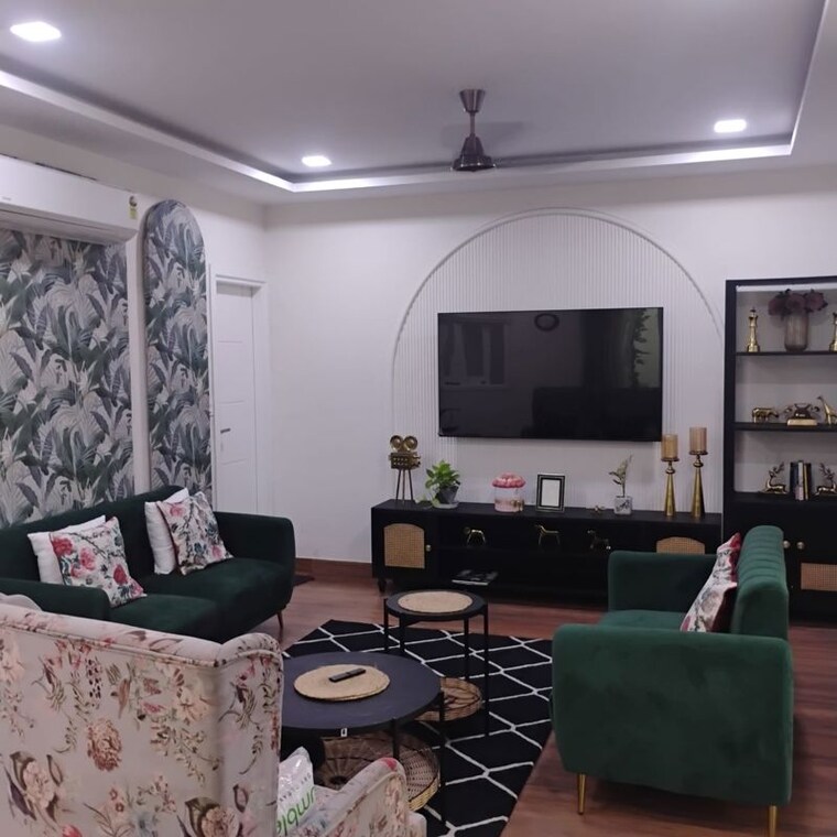 Living Room, rwa-apartments-sector-27 3.5 Bedroom 250 Sq.Mt. Builder Floor In Sector 27 Noida 10181892