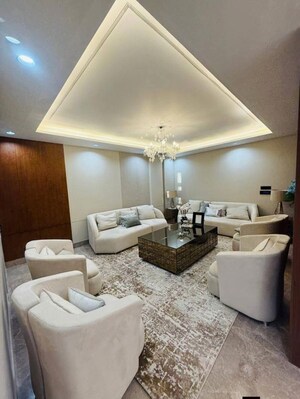 Living Room in 4 BHK Builder Floor at Emaar MGF Emerald Hills, Sector 65 – for Sale