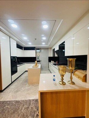 Kitchen in 4 BHK Builder Floor at Emaar MGF Emerald Hills, Sector 65 – for Sale