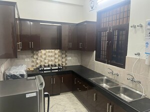 Kitchen in 1 RK Builder Floor at Kohli One Malibu Town, Sector 47 – for Rent