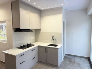 Kitchen in 1 RK Builder Floor at Kohli One Malibu Town, Sector 47 – for Rent