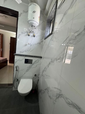 Master Bedroom in 1 RK Builder Floor at Kohli One Malibu Town, Sector 47 – for Rent