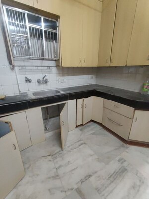 Kitchen in 2 BHK Builder Floor at Malviya Nagar – for Rent