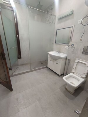 Bathroom in 2 BHK Builder Floor at Malviya Nagar – for Rent