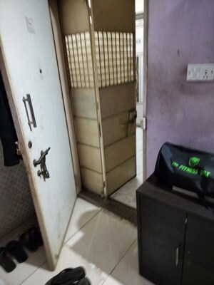 Master Bedroom in 1 BHK Apartment at Evershine Jasmine CHS, Vasai East – for Rent