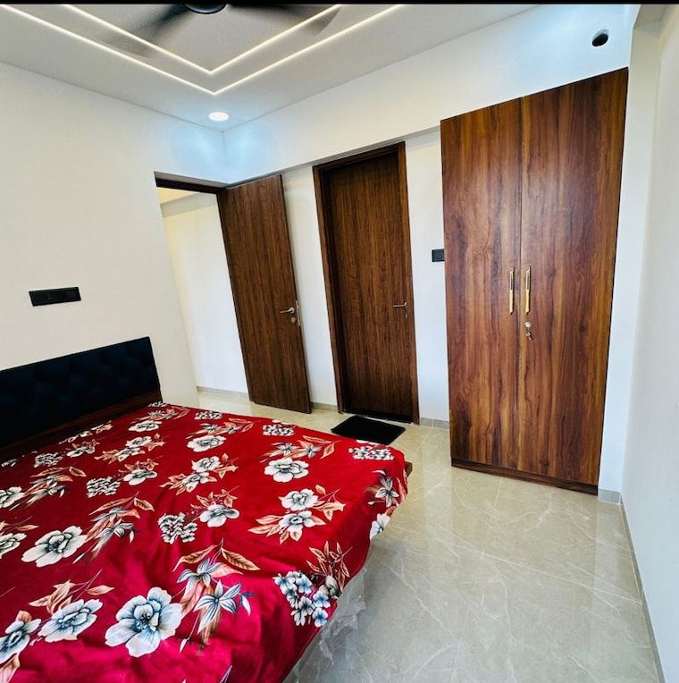 Master Bedroom, pristine-allure 2 Bedroom 750 Sq.Ft. Apartment In Kharadi Pune 10181981