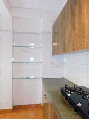 Kitchen in 1 BHK Apartment at Vasant Kunj – for Rent