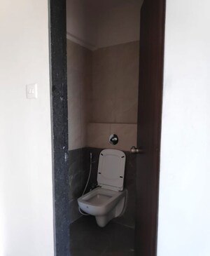 Bathroom in 1 BHK Apartment at Sethia Kalpavruksh Heights, Kandivali West – for Rent