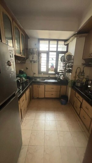 Kitchen in 3.5 BHK Apartment at Garima Vihar Apartments, Sector 35 – for Sale