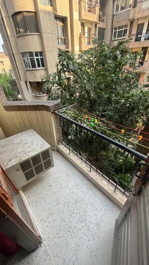 Balcony in 3.5 BHK Apartment at Garima Vihar Apartments, Sector 35 – for Sale