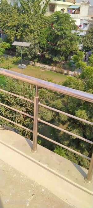 Balcony in 2 BHK Builder Floor at Vasundhara Sector 1 – for Rent