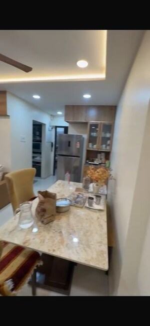 Living Room in 3 BHK Apartment at Parinee Essence, Kandivali West – for Rent