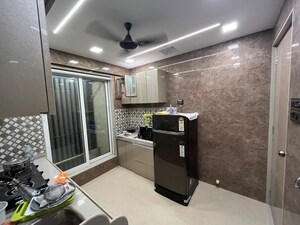 Living Room in 1 BHK Apartment at Hubtown Harmony, Matunga – for Rent