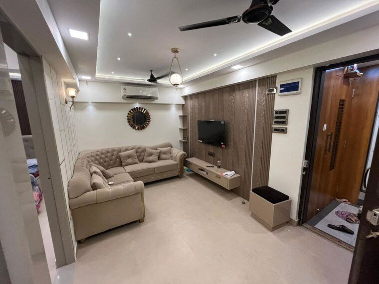 Living Room, hubtown-harmony 1 Bedroom 450 Sq.Ft. Apartment In Matunga Mumbai 10182085