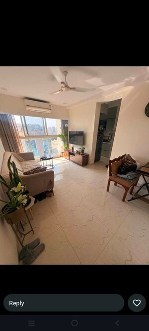 Living Room in 1 BHK Apartment at JP Eminence, Andheri West – for Rent