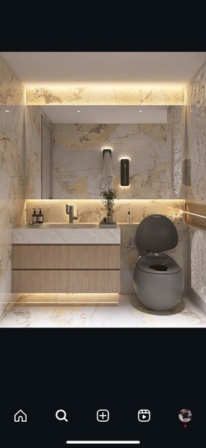 Bathroom in 4 BHK Independent House at Basant Lok – for Sale