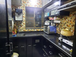 Kitchen in 2 BHK Apartment at Deepmala CHS Malad West, Malad West – for Rent
