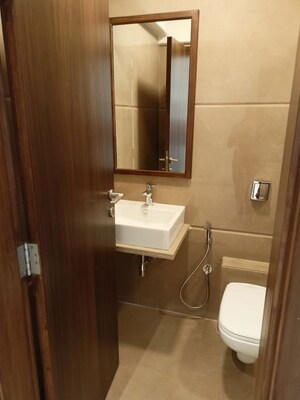 Bathroom in 2 BHK Apartment at Kabra Ajanta, Santacruz West – for Rent
