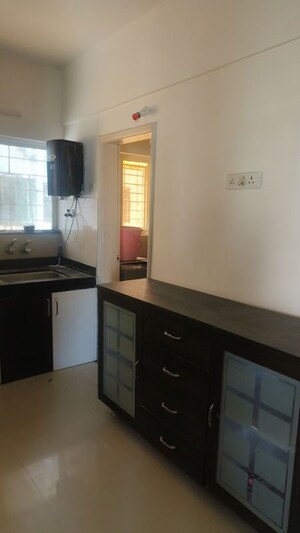 Kitchen in 2 BHK Apartment at GK Rose Valley, Pimple Saudagar – for Rent