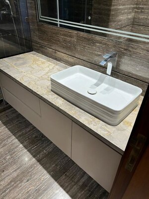 Kitchen in 5 BHK Builder Floor at Basant Lok – for Sale