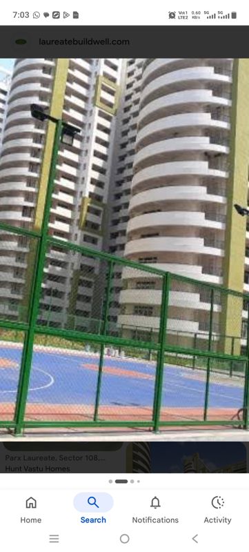 3 BHK + Pooja Room,Servant Room 3205 Sq.Ft. Apartment in Parx Laureate