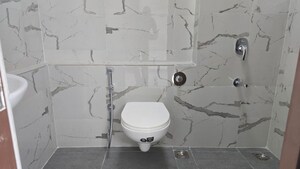 Bathroom in 2 BHK Apartment at Sheth Irene, Malad West – for Rent