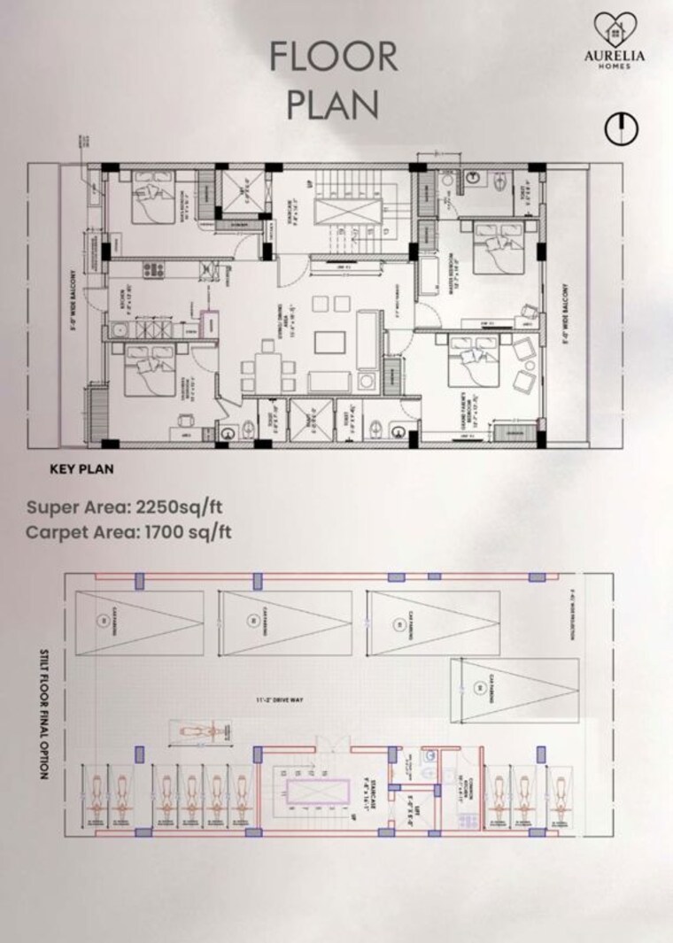 Floor Plan, central-park-flower-valley 3 Bedroom 250 Sq.Yd. Builder Floor In Sohna Sector 33 Gurgaon 10166516
