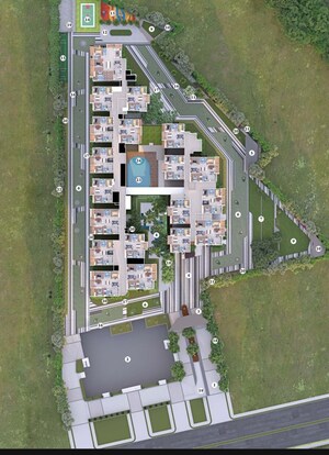 Master Plan in 4 BHK Apartment at Hallmark Treasor, Narsingi – for Sale