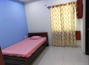 Bedroom in 3 BHK Apartment at Rajapushpa Regalia, Kokapet – for Rent