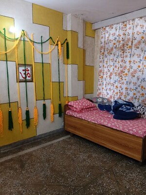 Bedroom in 1 BHK Builder Floor at Kalkaji – for Rent