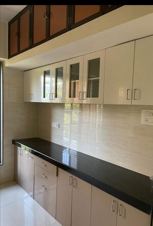 Kitchen in 3 BHK Apartment at Jeevan CHS Panch Pakhadi, Panch Pakhadi – for Rent