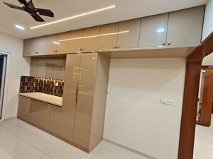 Kitchen in 3 BHK Apartment at Rajapushpa Provincia, Narsingi – for Rent