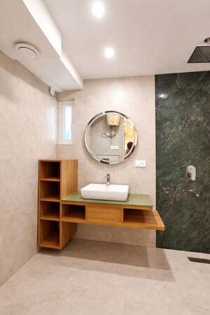 Bathroom in 1 BHK Builder Floor at Sector 46 – for Rent