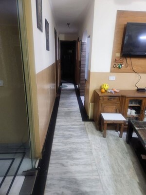 Kitchen in 3 BHK Builder Floor at Chittaranjan Park – for Sale