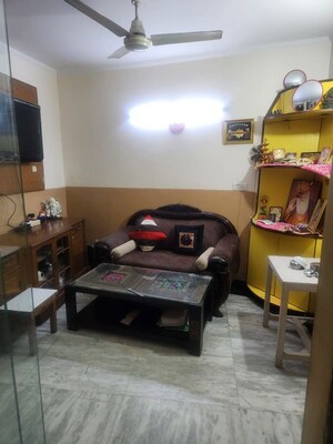 Living Room in 3 BHK Builder Floor at Chittaranjan Park – for Sale