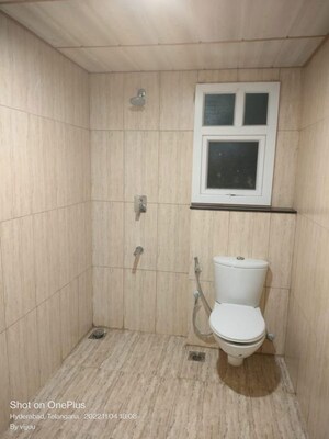 Bathroom in 3 BHK Apartment at Prestige High Fields Gachibowli, Gachibowli – for Rent