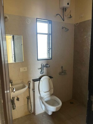 Bathroom in 2 BHK Apartment at Nyati Evita, Dhanori – for Rent