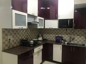 Kitchen in 2 BHK Builder Floor at RWA Vasundhara Sector 4A, Vasundhara Sector 4 – for Rent