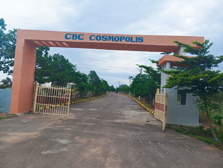 Exterior View, cbc-cosmopolis  281 Sq.Yd. Plot In Mirkhanpet Hyderabad 10182438