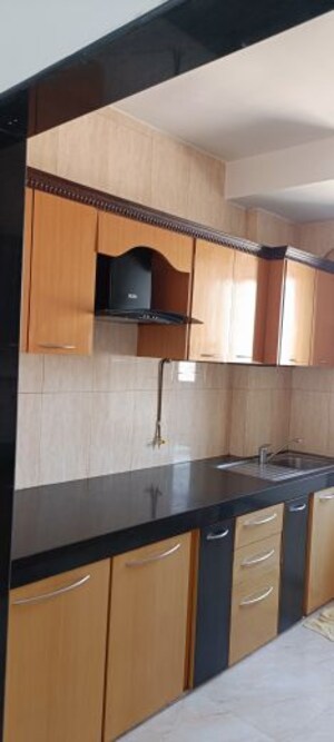 Kitchen in 2 BHK Apartment at Hiranandani Gardens Lake Castle, Powai – for Rent
