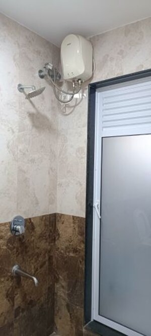Bathroom in 2 BHK Apartment at Hiranandani Gardens Lake Castle, Powai – for Rent