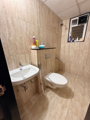 Bathroom in 2 BHK Builder Floor at Kolte Patil Life Republic R 10, Hinjewadi – for Rent