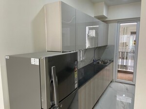 Kitchen in 3.5 BHK Builder Floor at M3M Soulitude, Sector 89 – for Rent