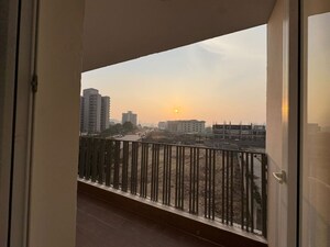 Balcony in 3.5 BHK Builder Floor at M3M Soulitude, Sector 89 – for Rent